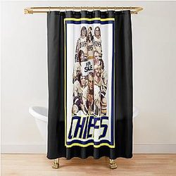 Slap Shot - Ice Hockey T-Shirt Curtain