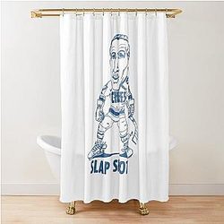Vintage Shower Slap Shot 1976 Curtain