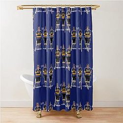 Hanson Brothers Slap Shot Shower Curtain
