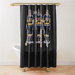 Hanson Brothers Slap Shot Classic T Shirt Shower Curtain