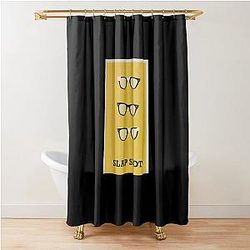 Hanson Brothers Slap Shot Classic T-Shirt Shower Curtain
