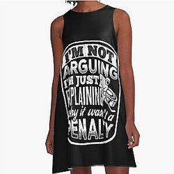 Player Sirs Shot Hockey Rink Dress