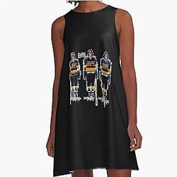 Hanson Brothers Slap Shot Classic T-Shirt A-Line Dress