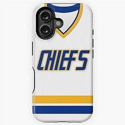 Slap Shot 1977 Charlestown Chiefs Home Jersey iPhone Tough Case