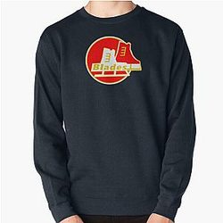 Broome County Blades Hockey Team Slap Shot Movie Pullover Sweatshirt