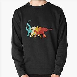 Retro Ice Hockey Slapshot Pullover Sweater