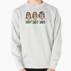 SLAP SHOT HANSON BROTHERS FAN ART PULLOVER SWEATSHIRT