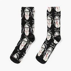Hanson Brothers Slap Shot Quote Socks