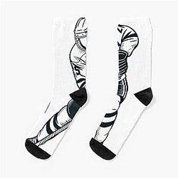 Dynamic Ice Hockey Sock Player