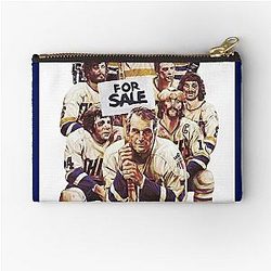 Slap Shot Ice Hockey Classic Zipper Pouch