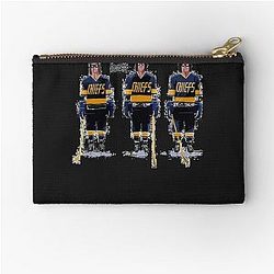 Hanson Brothers Slap Shot Classic T Shirt Zipper Pouch