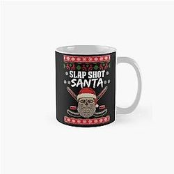 Slap Shot Santa Christmas Classic Mug