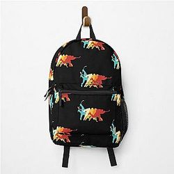 Retro Ice Hockey Slapshot Backpack