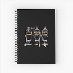 Hanson Brothers Slap Shot Spiral Notebook