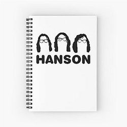 Hanson - The Slap Shot one. Notebook