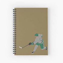 Slap Shot Spiral Notebook