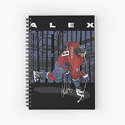 Alex Ovechkin Slapshot Notebook