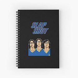 Hanson Brothers Slap Shot Classic T Shirt Spiral Notebook