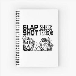 Slap Shot Sheer Terror Spiral Notebook