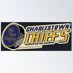 Charlestown Chiefs - Slap Shot Poster