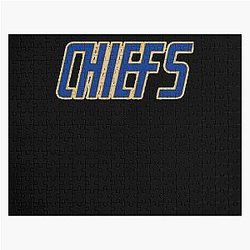 Slap Shot Charles Town Chiefs Hanson Brothers White Jigsaw Puzzle