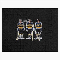 Hanson Brothers Slap Shot Classic Jigsaw Puzzle T-Shirt