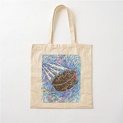 Slap Shot Cotton Tote Bag