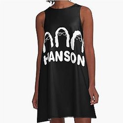 Slap Shot Hanson A Line Dress