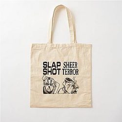 Slap Shot Sheer Terror Cotton Tote Bag