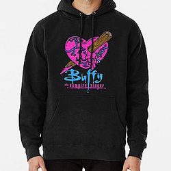 Buffy de Vampier Slayer Angel Embrac Pullover Hoodie RB2611