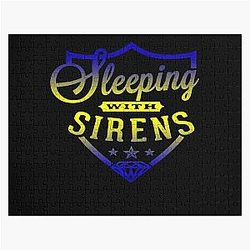 Women Men Sleeping With Sirens Band Logos Favorite Gifts For Christmas Jigsaw Puzzle RB0301