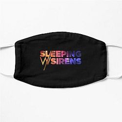 Galactic Sleeping With Sirens Sticker Flat Mask RB0301