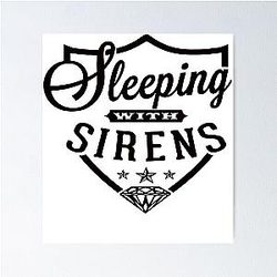 Proud  Sleeping With Sirens Band Logos Favorite  Gifts For Halloween Poster RB0301