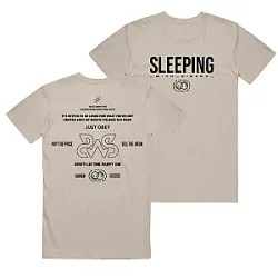 Just Obey DTNK0304 Sleeping With Sirens T-Shirt