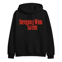 Serif Text Logo DTNK0304 Sleeping With Sirens Hoodie