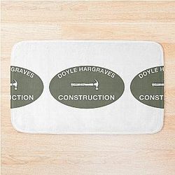 Doyle Hargraves Construction Sling Blade Bath Mat
