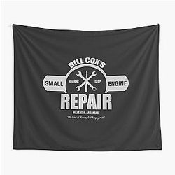 Sling Blade T-ShirtBill Cox Small Engine Repair  Tapestry