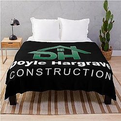 Sling Blade - Doyle Hargrave Construction Classic Movie Throw Blanket