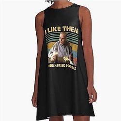Sling Blade like them french fried potaters vintage A-Line Dress