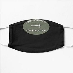 Doyle Hargraves Construction Sling Blade White Classic Flat Mask