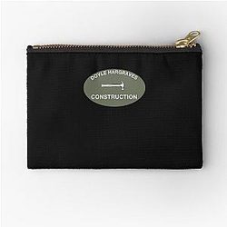 Doyle Hargraves Construction Sling Blade White Classic Zipper Pouch