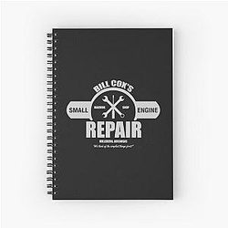 Sling Blade T-ShirtBill Cox Small Engine Repair  Spiral Notebook