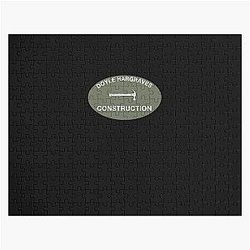 Doyle Hargraves Construction Sling Blade White Classic Jigsaw Puzzle