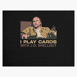 Sling Blade Doyle Hargraves Dwight Yoakum Yoakam I Play Cards With JD Shellnut Jigsaw Puzzle