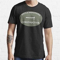 Doyle Hargraves Construction Sling Blade White Classic Essential T-Shirt