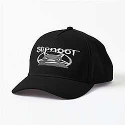 Slipnoot Pingu White Print Cap Premium Merch Store
