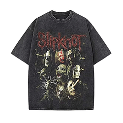 'The Nine' Mask DTNK1409 Washed Slipknot T-Shirt
