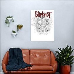 Best Slipknot Band Canvas Print Premium Merch Store