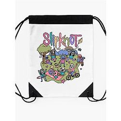 Logo Band Slipknot Drawstring Bag Premium Merch Store