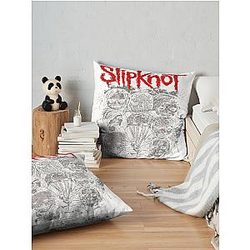 Great Slipknot Band Throw Pillow Premium Merch Store
